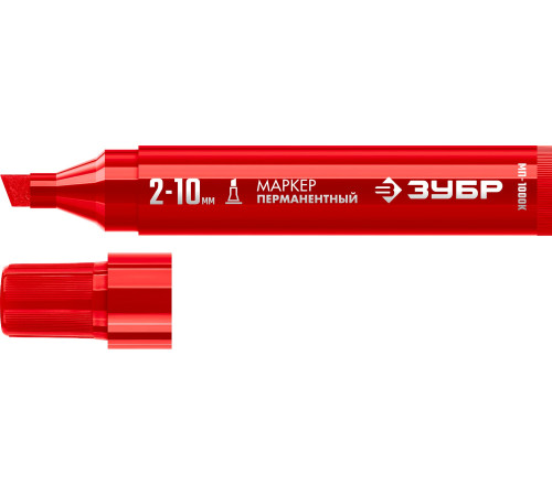 ЗУБР МП-1000К красный, 2-10 мм, клиновидный перманентный марке (06333-3) купить в Сочи ЗУБР МП-1000К красный, 2-10 мм, клиновидный перманентный марке (06333-3) купить в Сочи