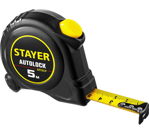 STAYER AutoLock, 5 м х 19 мм, рулетка с автостопом (2-34126-05-19) купить в Сочи STAYER AutoLock, 5 м х 19 мм, рулетка с автостопом (2-34126-05-19) купить в Сочи
