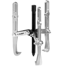 ЗУБР внешний d 36 - 250 мм, внутренний d 30 - 200 мм, шарнирный трехзахватный съемник с удлиненными захватами, Профессионал (43319-240)