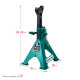 KRAFTOOL S-PIN, 3 т, 280 - 430 мм, усиленная страховочная подставка со штифтом (43465-3) купить в Сочи