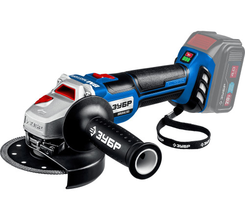 ЗУБР Т7, 20 В, 125 мм, без АКБ, бесщеточная УШМ, Профессионал (AB-125) купить  в Сочи