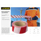 STAYER MAXTape, 75 мм, 150 м, красно-белая, сигнальная лента (12241-75-150) купить  в Сочи