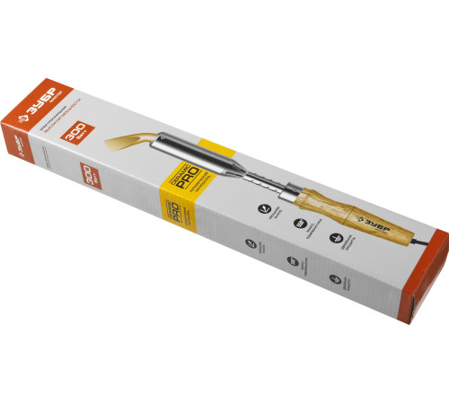 ЗУБР Ceramic PRO, 300 Вт, клин, высокомощный электропаяльник с деревянной рукояткой (55303-300) купить в Сочи ЗУБР Ceramic PRO, 300 Вт, клин, высокомощный электропаяльник с деревянной рукояткой (55303-300) купить в Сочи
