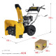 STEHER 62 см, бензиновый снегоуборщик, EXTREM (GST-762) купить в Сочи