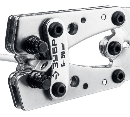 ЗУБР ПКГ-50, 6 - 50 мм2, усиленные пресс-клещи гексагональные для медных наконечников и гильз, Профессионал(45453) купить  в Сочи