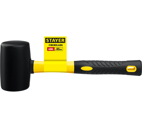 STAYER 680 г, чёрная, резиновая киянка, Professional (2054-75) купить  в Сочи