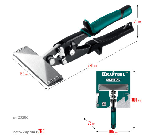 KRAFTOOL Bent XL 150 мм, / 6″, Плоскогубцы для гибки (23286) купить  в Сочи