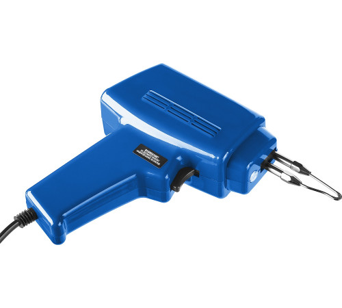 ЗУБР 150 Вт, в наборе: нагрев 6 сек., канифоль, припой, 2 сменных жала, импульсный паяльник, Профессионал (55412-H4) купить  в Сочи