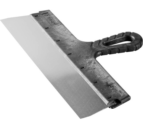 ЗУБР 350 мм, пластиковая ручка, нержавеющий фасадный шпатель (10077-35) купить  в Сочи