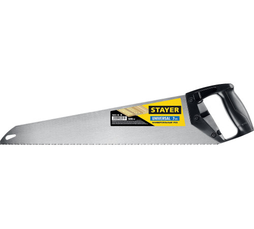 STAYER Universal, 500 мм, универсальная ножовка (15050-50) купить в Сочи STAYER Universal, 500 мм, универсальная ножовка (15050-50) купить в Сочи