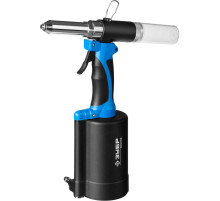 Заклепочник ЗУБР пневматический, корпус из композит материал, для заклепок из нерж стали, 2,4-3,2-4-4,8-6-6,4мм