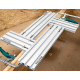 KRAFTOOL KRAFTFLEX MFS-200-400 мм, 4шт, Шаблон фрезерный в комплекте с 2 упорами (32807) купить в Сочи