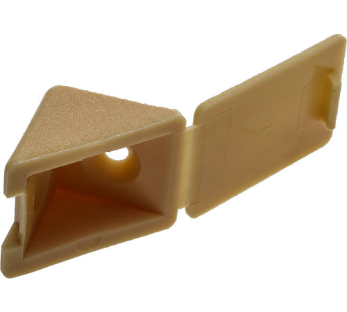 ЗУБР цвет сосна, 4.0 x 15 мм, 4 шт, мебельный уголок с шурупом (4-308256-4) купить  в Сочи