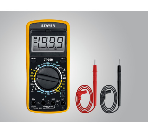 STAYER DT-300 Цифровой мультиметр (45321) купить в Сочи STAYER DT-300 Цифровой мультиметр (45321) купить в Сочи