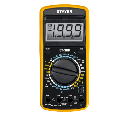 STAYER DT-300 Цифровой мультиметр (45321) купить в Сочи STAYER DT-300 Цифровой мультиметр (45321) купить в Сочи