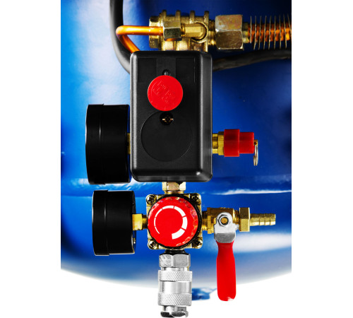 ЗУБР 360 л/мин, 50 л, 2200 Вт, ременной масляный компрессор, Профессионал (ЗКПМ-360-50-Р-2.2) купить  в Сочи