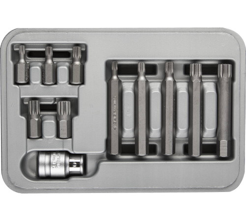 ЗУБР SPLINE, 11 шт, специальные биты (2652-H11) купить  в Сочи