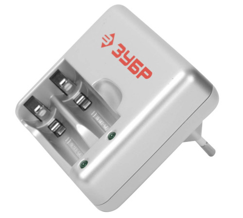 ЗУБР AAA/AA, 2 шт, 1 час, зарядное устройство (59251-2) купить  в Сочи