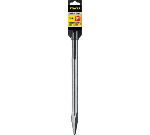 STAYER Gorilla Force, 280 мм, SDS-max, пикообразное зубило, Professional (29391-00-280) купить в Сочи STAYER Gorilla Force, 280 мм, SDS-max, пикообразное зубило, Professional (29391-00-280) купить в Сочи