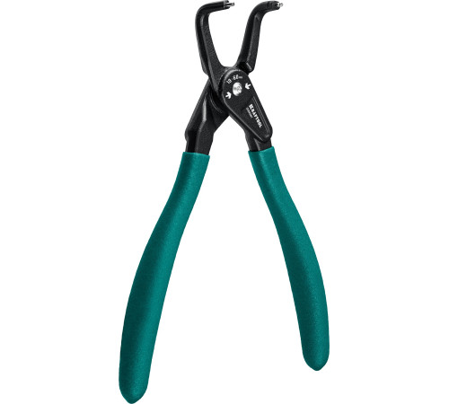 KRAFTOOL 180 мм, изогнутые губки, внутренний, съемник стопорных колец (22812-2) купить  в Сочи