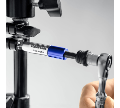 KRAFTOOL FIX-TORQ 0.9 Нм динамометрический адаптер для бит (64035-0.9) купить  в Сочи