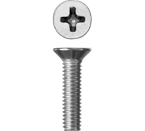 ЗУБР DIN 965, кл. пр. 4.8, M4 х 16 мм, цинк, 5 кг, винт с потайной головкой (303110-04-016) купить  в Сочи