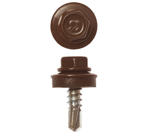 ЗУБР СКМ 8017, 19 х 5.5 мм, шок.-коричн., 2500 шт, кровельный саморез, Профессионал (4-300310-55-019-8017) купить  в Сочи