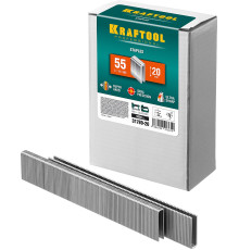 KRAFTOOL тип 18GA (55/90/C) 20 мм, 5000 шт, скобы для степлера (31789-20)