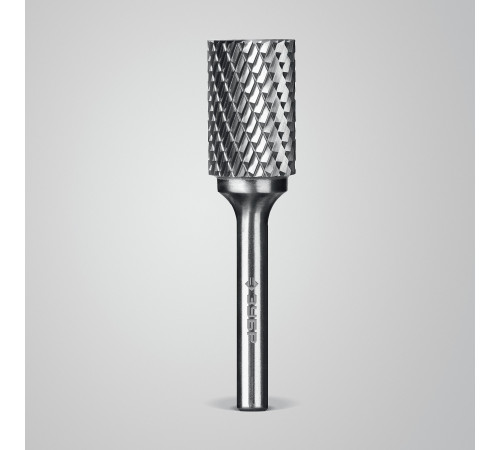 ЗУБР 16х25 мм, тип B (цилиндр с торцевыми зубьями), хв-к 6 мм, твердосплавная борфреза, ПРОФЕССИОНАЛ (28801-16-25) купить  в Сочи
