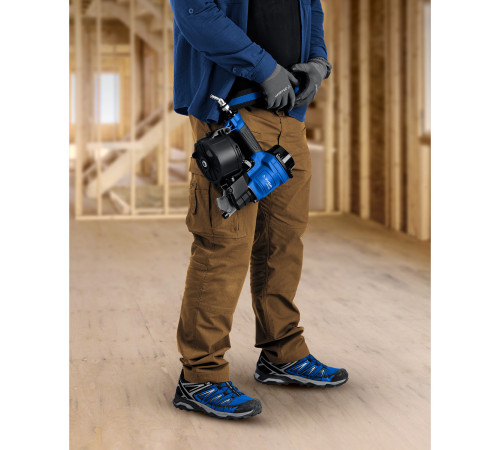 ЗУБР CRN-45, пневматический кровельный нейлер для барабанных гвоздей ЗУБР CRN (22-45 мм), Профессионал (31920) купить  в Сочи