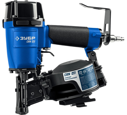ЗУБР CRN-45, пневматический кровельный нейлер для барабанных гвоздей ЗУБР CRN (22-45 мм), Профессионал (31920) купить  в Сочи