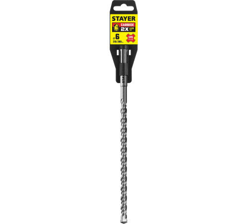 STAYER 6 x 260 мм, SDS-plus бур, Professional (2930-260-06) купить в Сочи STAYER 6 x 260 мм, SDS-plus бур, Professional (2930-260-06) купить в Сочи
