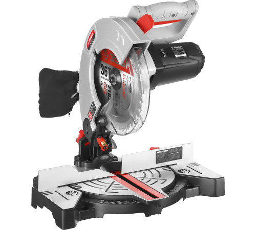 ЗУБР ЗПТ-210-1400 Л пила торцовочная, d 210 х 30 мм, 1300 Вт купить  в Сочи