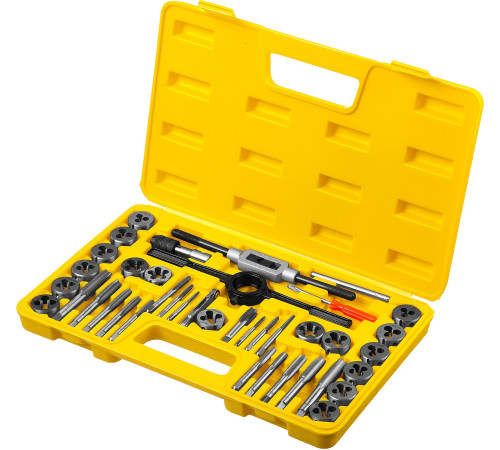 STAYER MaXCut, 40 предметов, инструментальная сталь, набор метчиков и плашек (2805-H40) купить  в Сочи