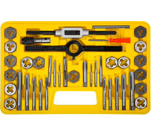 STAYER MaXCut, 40 предметов, инструментальная сталь, набор метчиков и плашек (2805-H40) купить  в Сочи