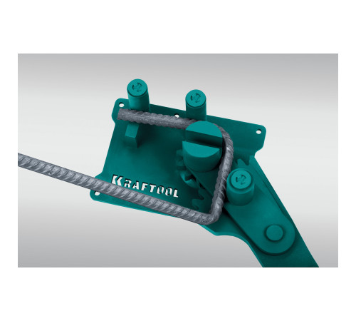 KRAFTOOL 16D, 6-16 мм, острый и плавный гиб, ручной станок для гибки арматуры c зубчатой передачей (23301) купить  в Сочи
