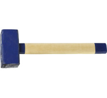 СИБИН 2 кг, кувалда с удлинённой деревянной рукояткой (20133-2)