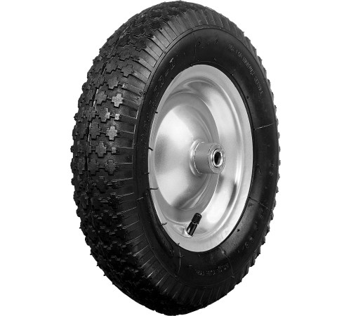 СИБИН СК-2, 4″ х 380 мм, для тачек (арт. 39904, 39996), стальной диск, подшипник - 16 мм, пневматическое колесо (39910-2) купить  в Сочи СИБИН СК-2, 4″ х 380 мм, для тачек (арт. 39904, 39996), стальной диск, подшипник - 16 мм, пневматическое колесо (39910-2) купить  в Сочи