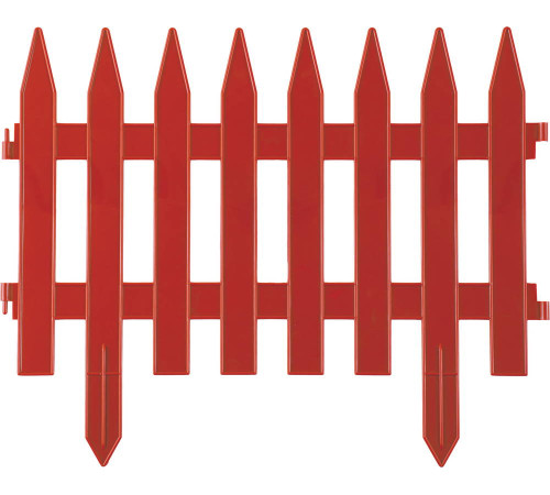 GRINDA Классика, 28 х 300 см, терракот, 7 секций, декоративный забор (422201-T) купить  в Сочи