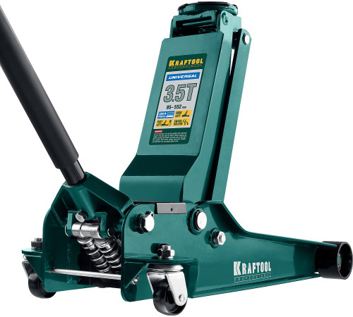 KRAFTOOL UNIVERSAL, 3.5 т, 95 - 552 мм, для СТО, универсальный подкатной домкрат (43454-3.5) купить в Сочи KRAFTOOL UNIVERSAL, 3.5 т, 95 - 552 мм, для СТО, универсальный подкатной домкрат (43454-3.5) купить в Сочи