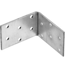 ЗУБР УКР-2.0, 40 x 60 x 60 x 2 мм, цинк, равносторонний крепежный уголок (310206-040-060)