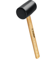 ЗУБР 680 г, чёрная, резиновая киянка (2050-75)