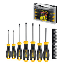STAYER Hercules-K27, 27 предм., набор отверток с насадками (25827)