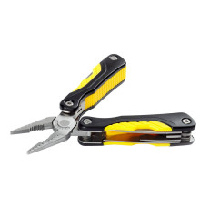 STAYER ProTech, мультитул, 11 в 1, облегчённая модель, нейлоновый чехол, 98 мм (22854)