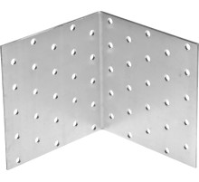 ЗУБР УКР-2.0, 100 x 100 x 100 x 2 мм, цинк, равносторонний крепежный уголок (310206-100-100)