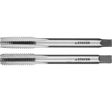 STAYER M8 х 1.25, 2 шт, комплект метчиков (28025-08-1.25-H2)