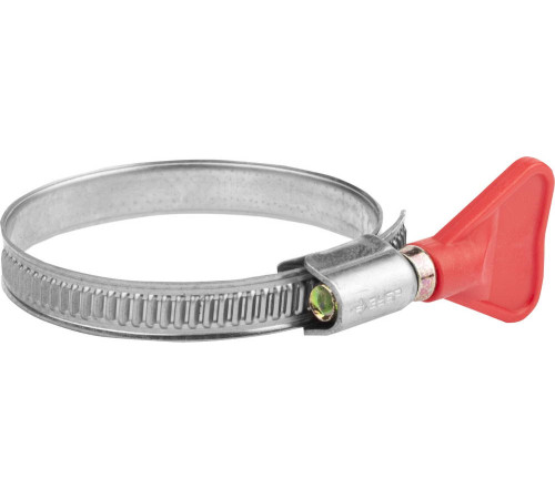 ЗУБР Бабочка, 40 - 60 мм, накатная лента 9 мм, 2 шт, нержавеющий хомут, Профессионал (37835-40-60) купить  в Сочи