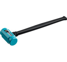 СИБИН 6 кг, 600 мм, цельностальная кувалда с удлинённой обрезиненной рукояткой (20132-6)