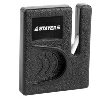 STAYER керамическая, для ножей, компактная точилка (47511)