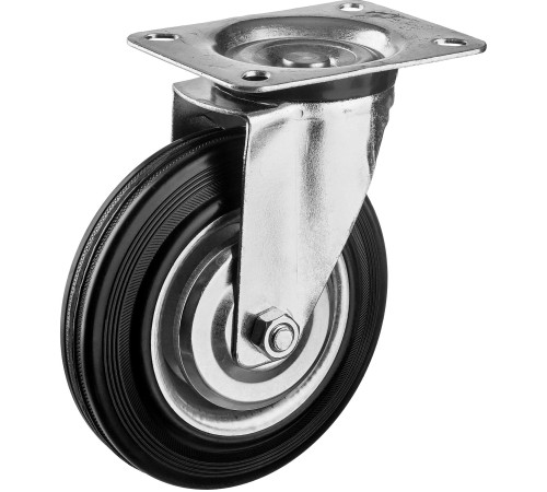 ЗУБР d 160 мм, г/п 145 кг, игольчатый подшипник, резина/металл, поворотное колесо, Профессионал (30936-160-S) купить  в Сочи